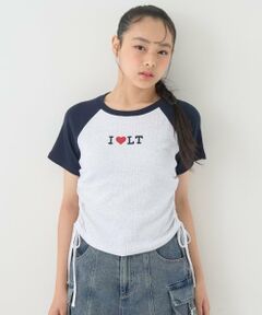 Lovetoxic / ラブトキシック Tシャツ | 【吸水速乾/さらさら】ILoveドロストT
