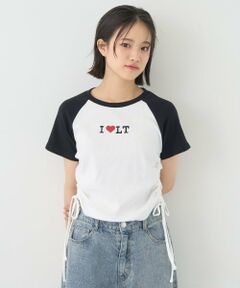 Lovetoxic / ラブトキシック Tシャツ | 【吸水速乾/さらさら】ILoveドロストT