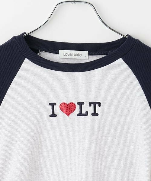 Lovetoxic / ラブトキシック Tシャツ | 【吸水速乾/さらさら】ILoveドロストT | 詳細2