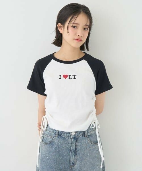 Lovetoxic / ラブトキシック Tシャツ | 【吸水速乾/さらさら】ILoveドロストT（黒）