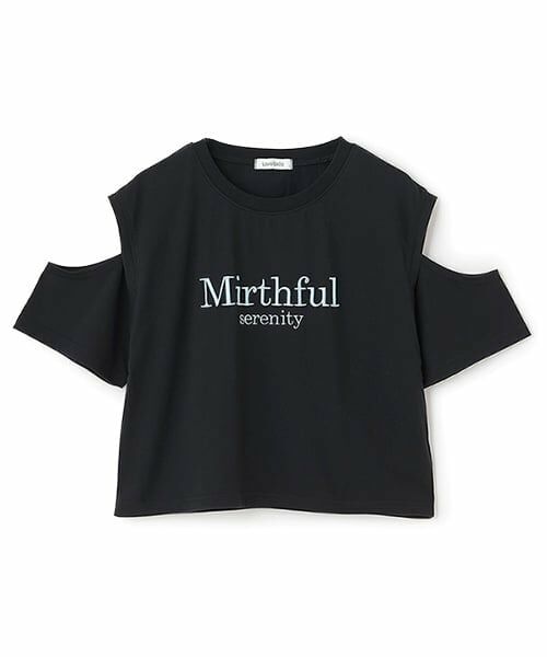 Lovetoxic / ラブトキシック Tシャツ | 【接触冷感/ひんやり】肩あきTシャツ | 詳細4