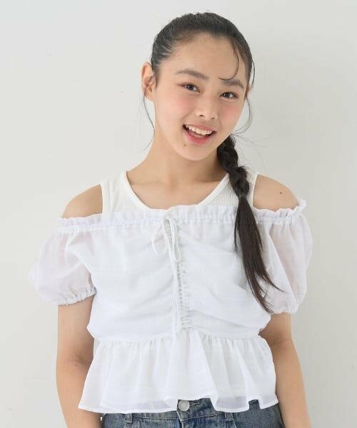 Lovetoxic / ラブトキシック シャツ・ブラウス | チェックオフショルインナーセット | 詳細12