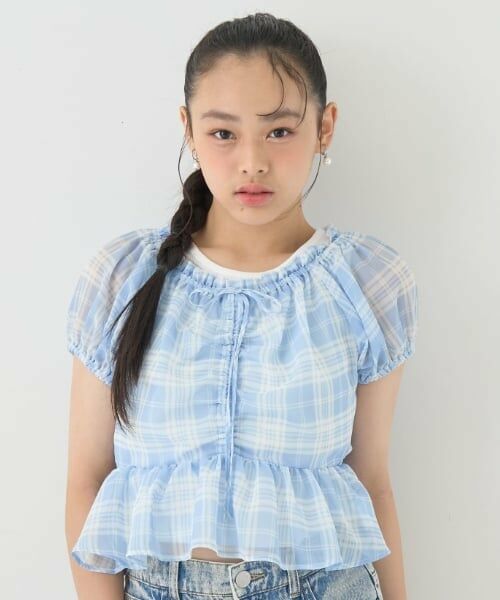 Lovetoxic / ラブトキシック シャツ・ブラウス | チェックオフショルインナーセット | 詳細14