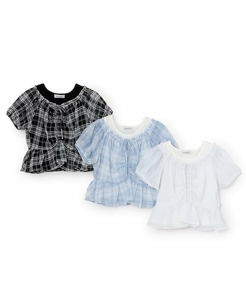 Lovetoxic / ラブトキシック シャツ・ブラウス | チェックオフショルインナーセット | 詳細8