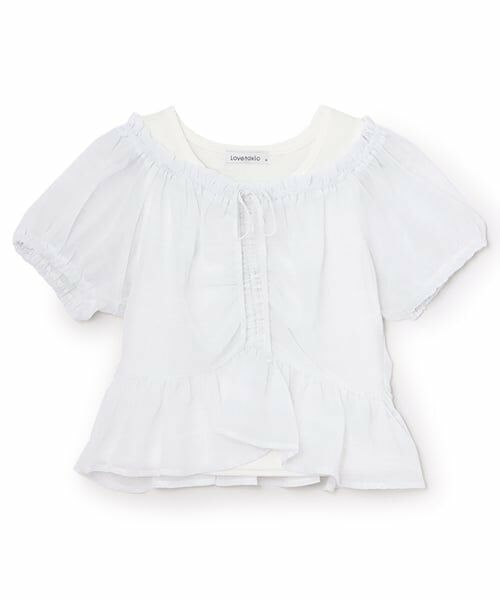 Lovetoxic / ラブトキシック シャツ・ブラウス | チェックオフショルインナーセット | 詳細9