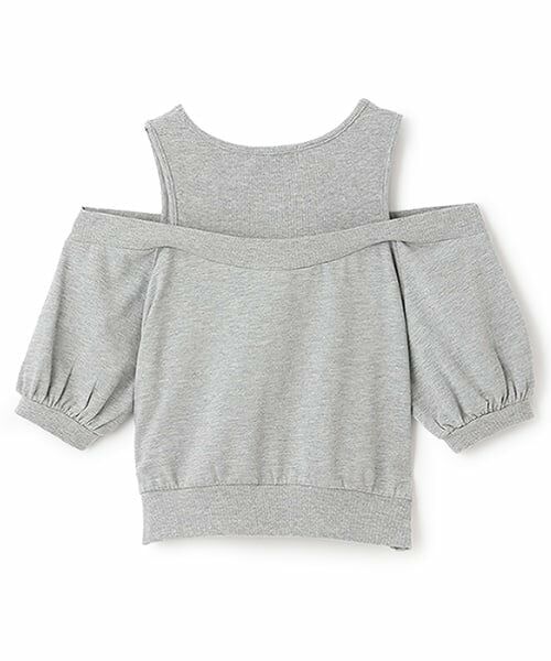 Lovetoxic / ラブトキシック Tシャツ | オフショルレイヤードTシャツ | 詳細1