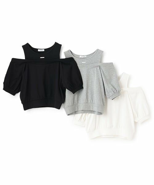 Lovetoxic / ラブトキシック Tシャツ | オフショルレイヤードTシャツ | 詳細7