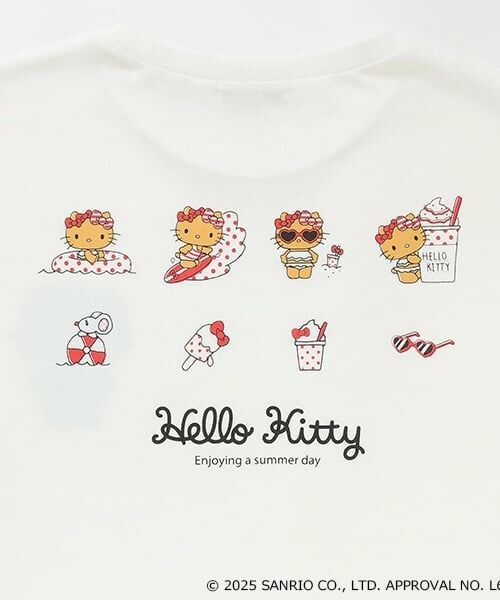 Lovetoxic / ラブトキシック Tシャツ | 【ハローキティ】日焼け接触冷感Tシャツ | 詳細14
