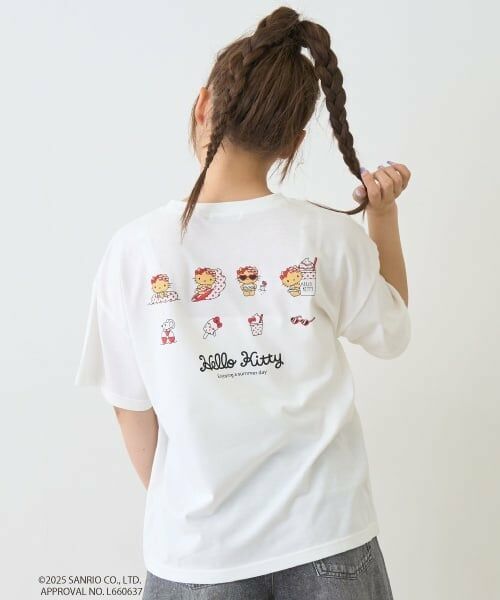 Lovetoxic / ラブトキシック Tシャツ | 【ハローキティ】日焼け接触冷感Tシャツ | 詳細8