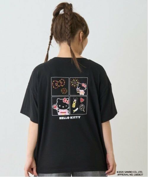 Lovetoxic / ラブトキシック Tシャツ | 【ハローキティ】和風Tシャツ | 詳細7