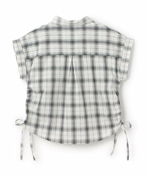 Lovetoxic / ラブトキシック シャツ・ブラウス | 【綿100％】チェックノースリーブドロストシャツ | 詳細1