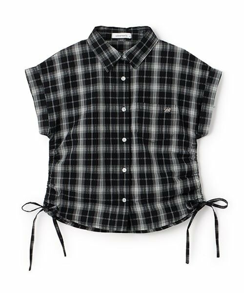 Lovetoxic / ラブトキシック シャツ・ブラウス | 【綿100％】チェックノースリーブドロストシャツ | 詳細10