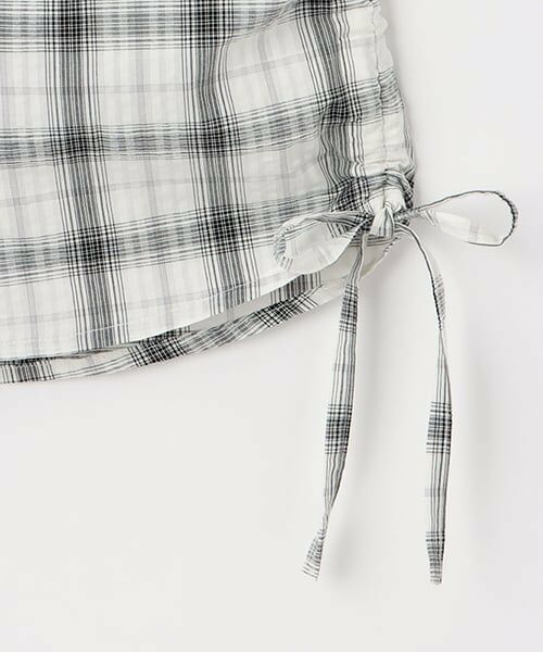 Lovetoxic / ラブトキシック シャツ・ブラウス | 【綿100％】チェックノースリーブドロストシャツ | 詳細6