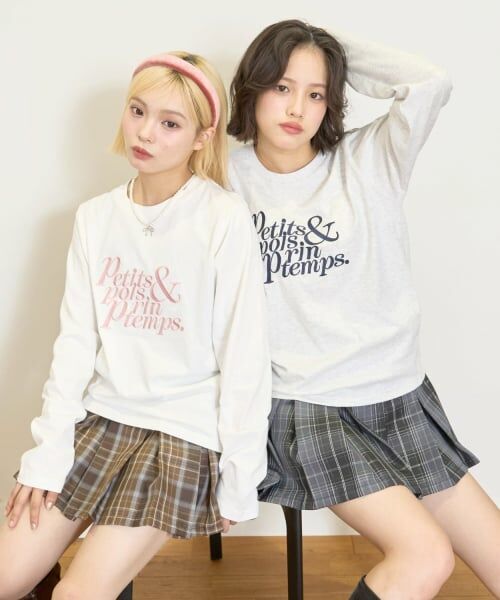 Lovetoxic / ラブトキシック Tシャツ | 【GOODPRICE】ロゴ刺しゅう長袖Tシャツ | 詳細1