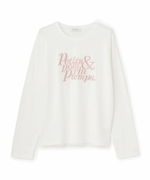 Lovetoxic / ラブトキシック Tシャツ | 【GOODPRICE】ロゴ刺しゅう長袖Tシャツ | 詳細3