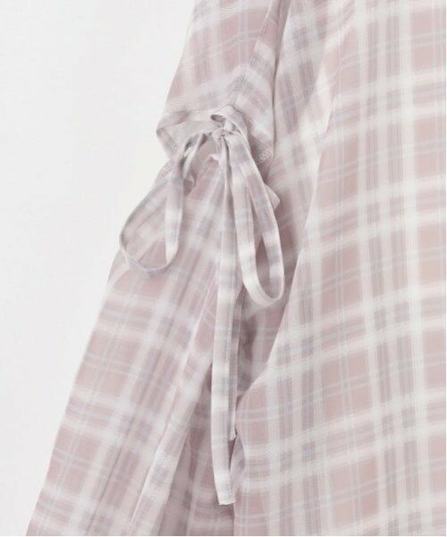 Lovetoxic / ラブトキシック シャツ・ブラウス | インナーつきシアーチェックシャツ | 詳細15