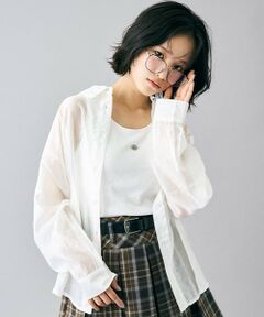 Lovetoxic / ラブトキシック シャツ・ブラウス | インナーつきシアーシャツ