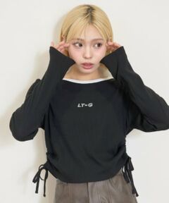 テレコドロスト長袖Tシャツ