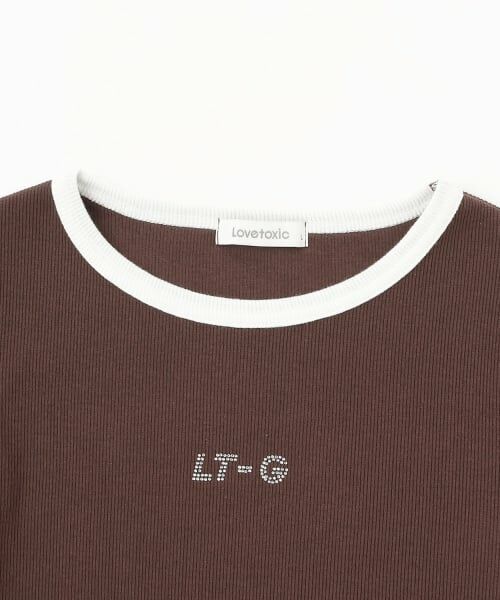 Lovetoxic / ラブトキシック Tシャツ | テレコドロスト長袖Tシャツ | 詳細9