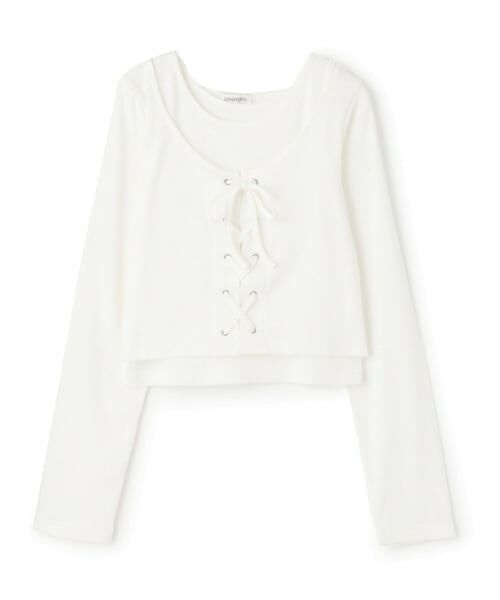Lovetoxic / ラブトキシック Tシャツ | レースアップ長袖TシャツSET | 詳細6