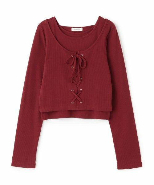 Lovetoxic / ラブトキシック Tシャツ | レースアップ長袖TシャツSET | 詳細7