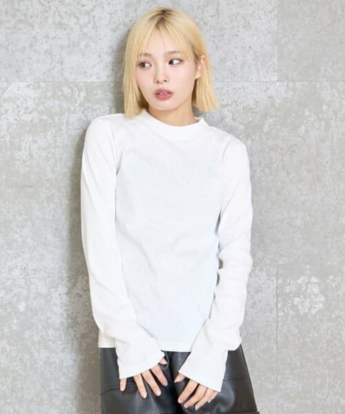 Lovetoxic / ラブトキシック Tシャツ | 【吸湿発熱】テレコ長袖Tシャツ | 詳細1