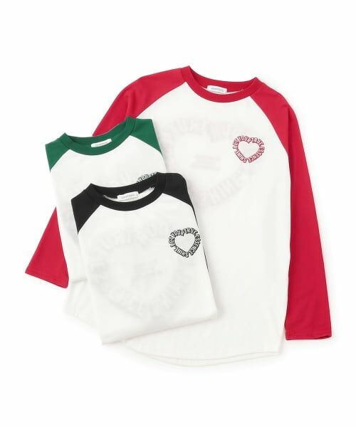 Lovetoxic / ラブトキシック Tシャツ | ハートラグランルーズ長袖Tシャツ | 詳細3