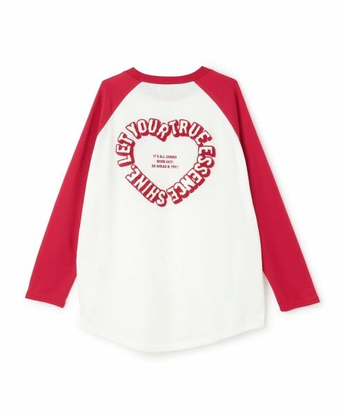 Lovetoxic / ラブトキシック Tシャツ | ハートラグランルーズ長袖Tシャツ | 詳細7