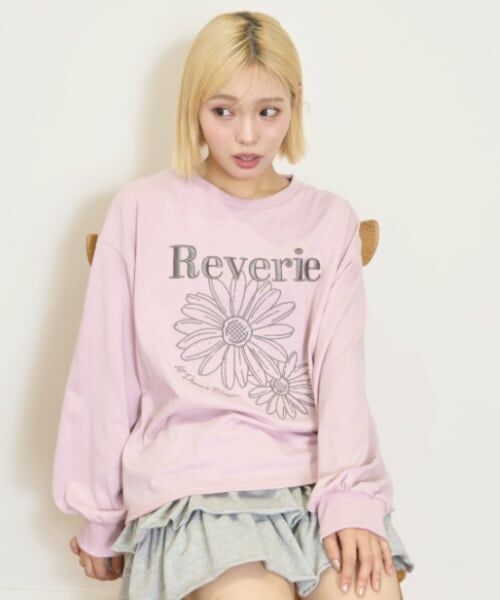 Lovetoxic / ラブトキシック Tシャツ | グラフィックアソート長袖Tシャツ（ピンク）