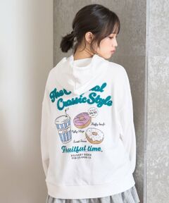 Lovetoxic / ラブトキシック パーカー | バックサガラルーズパーカ