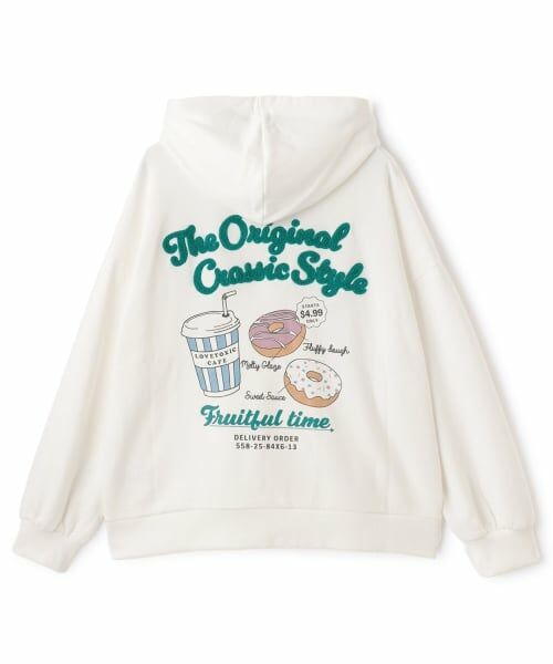 Lovetoxic / ラブトキシック パーカー | バックサガラルーズパーカ | 詳細1