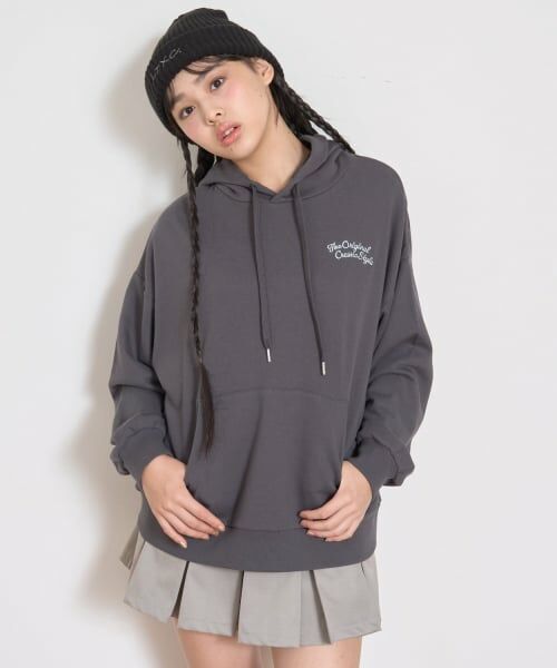 Lovetoxic / ラブトキシック パーカー | バックサガラルーズパーカ | 詳細17