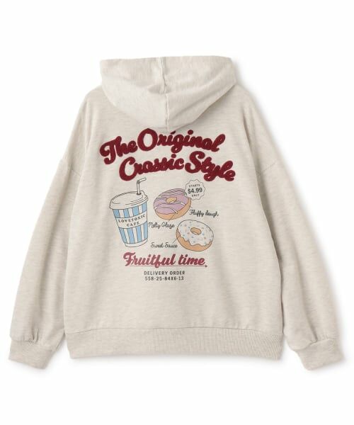 Lovetoxic / ラブトキシック パーカー | バックサガラルーズパーカ | 詳細3