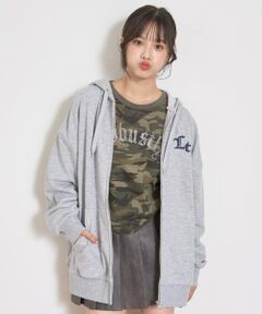 Lovetoxic / ラブトキシック パーカー | ルーズZIPパーカ