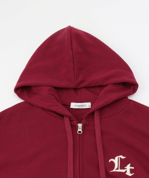 Lovetoxic / ラブトキシック パーカー | ルーズZIPパーカ | 詳細2
