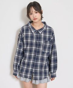 Lovetoxic / ラブトキシック シャツ・ブラウス | 2WAY長袖チェックシャツSET