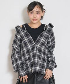 Lovetoxic / ラブトキシック シャツ・ブラウス | 2WAY長袖チェックシャツSET