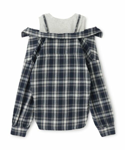 Lovetoxic / ラブトキシック シャツ・ブラウス | 2WAY長袖チェックシャツSET | 詳細3