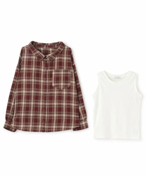 Lovetoxic / ラブトキシック シャツ・ブラウス | 2WAY長袖チェックシャツSET | 詳細5