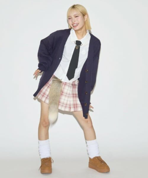 Lovetoxic / ラブトキシック シャツ・ブラウス | 【ラブトキガールコラボ】ネクタイツキ長袖シャツ | 詳細4