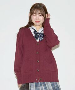 Lovetoxic / ラブトキシック カーディガン・ボレロ | 【ラブトキガールコラボ】スクールカーディガン