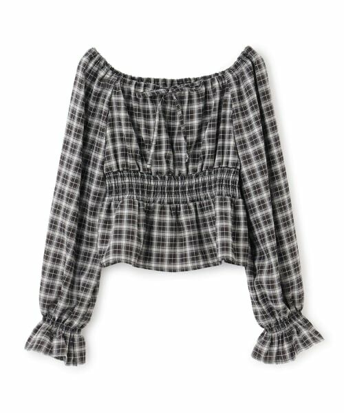 Lovetoxic / ラブトキシック シャツ・ブラウス | チェックオフショルブラウス | 詳細6