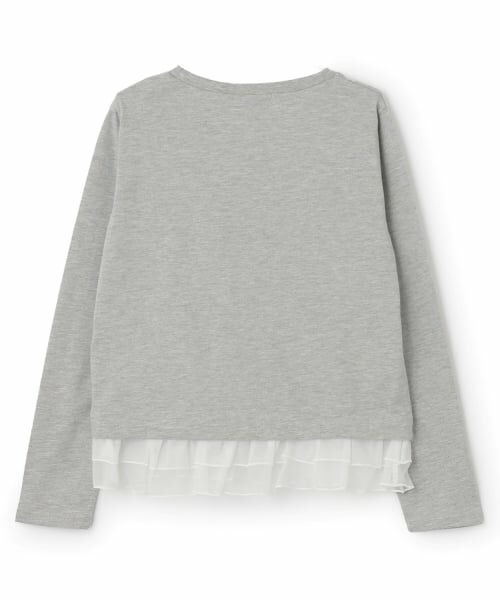 Lovetoxic / ラブトキシック Tシャツ | チュールペプラム長袖Tシャツ | 詳細6