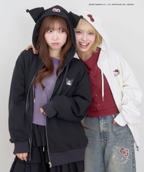 Lovetoxic / ラブトキシック パーカー | 【サンリオキャラクターズ】なりきりパーカー | 詳細27