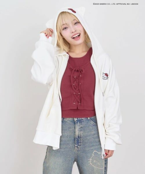Lovetoxic / ラブトキシック パーカー | 【サンリオキャラクターズ】なりきりパーカー | 詳細3