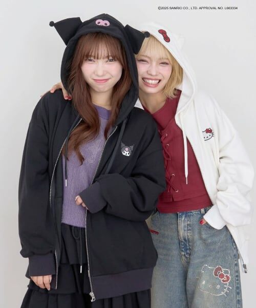 Lovetoxic / ラブトキシック パーカー | 【サンリオキャラクターズ】なりきりパーカー | 詳細5