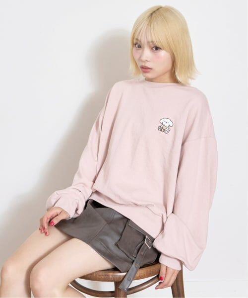 Lovetoxic / ラブトキシック スウェット | 【GOODPRICE】ゆるキャラベーシックスウェット（ピンク）