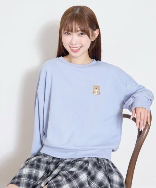 Lovetoxic / ラブトキシック スウェット | 【GOODPRICE】ゆるキャラベーシックスウェット（サックス）