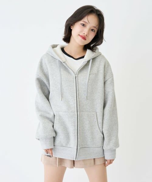 Lovetoxic / ラブトキシック パーカー | 裏ボアジップパーカ | 詳細1