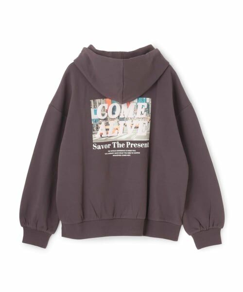 Lovetoxic / ラブトキシック パーカー | 【綿100％】裏起毛フォトルーズパーカー | 詳細17